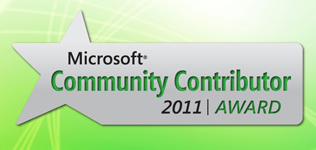 Microsoft Community Contributor Award