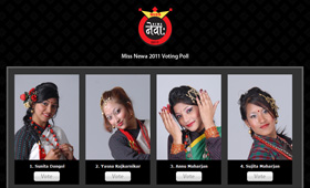 Miss Newa 2011 Voting Poll